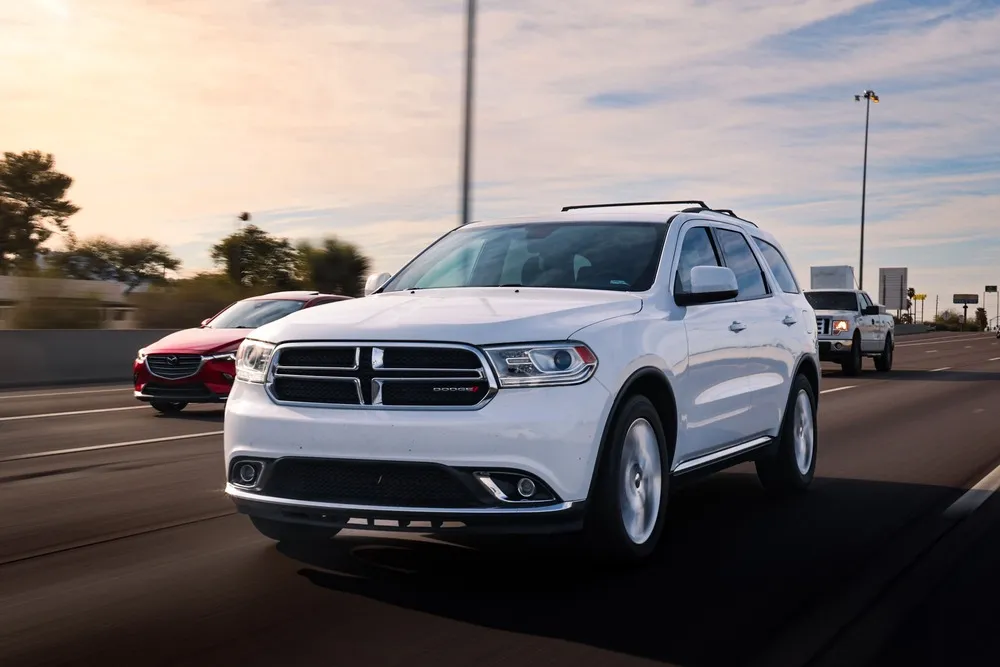 Dodge Durango on the highway
