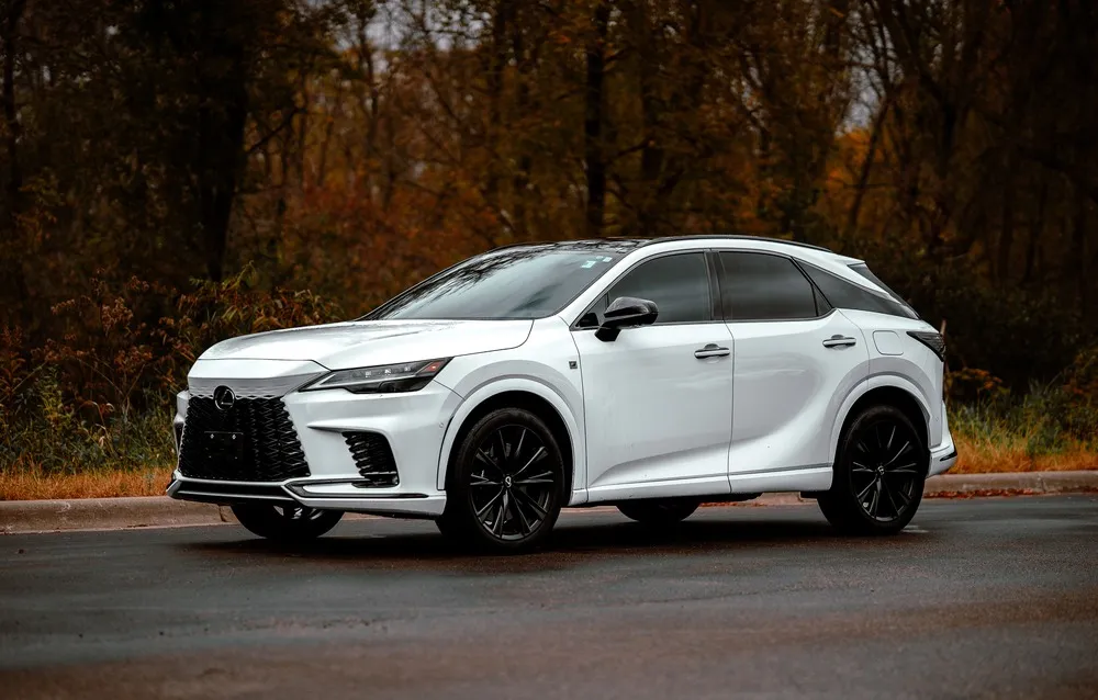 Lexus RX in autumn