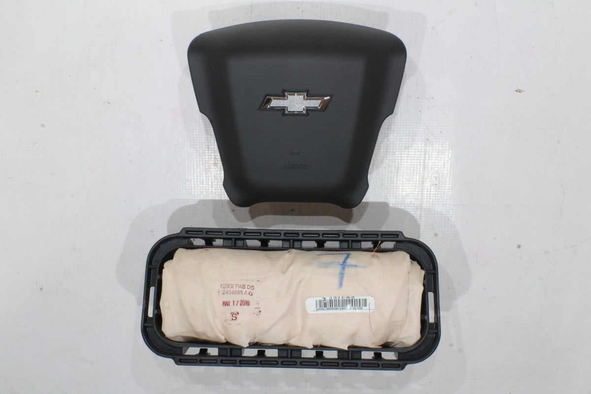 2014-2018 Chevrolet Silverado 1500 Driver Wheel and Dash Airbag Set, Genuine OEM