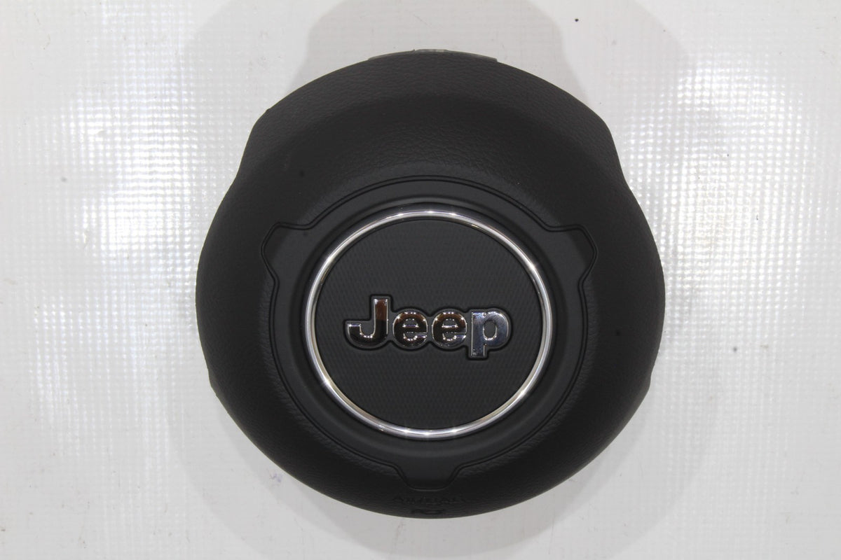 2019-2025 Jeep Wrangler Driver Wheel Airbag, Black, Genuine OEM