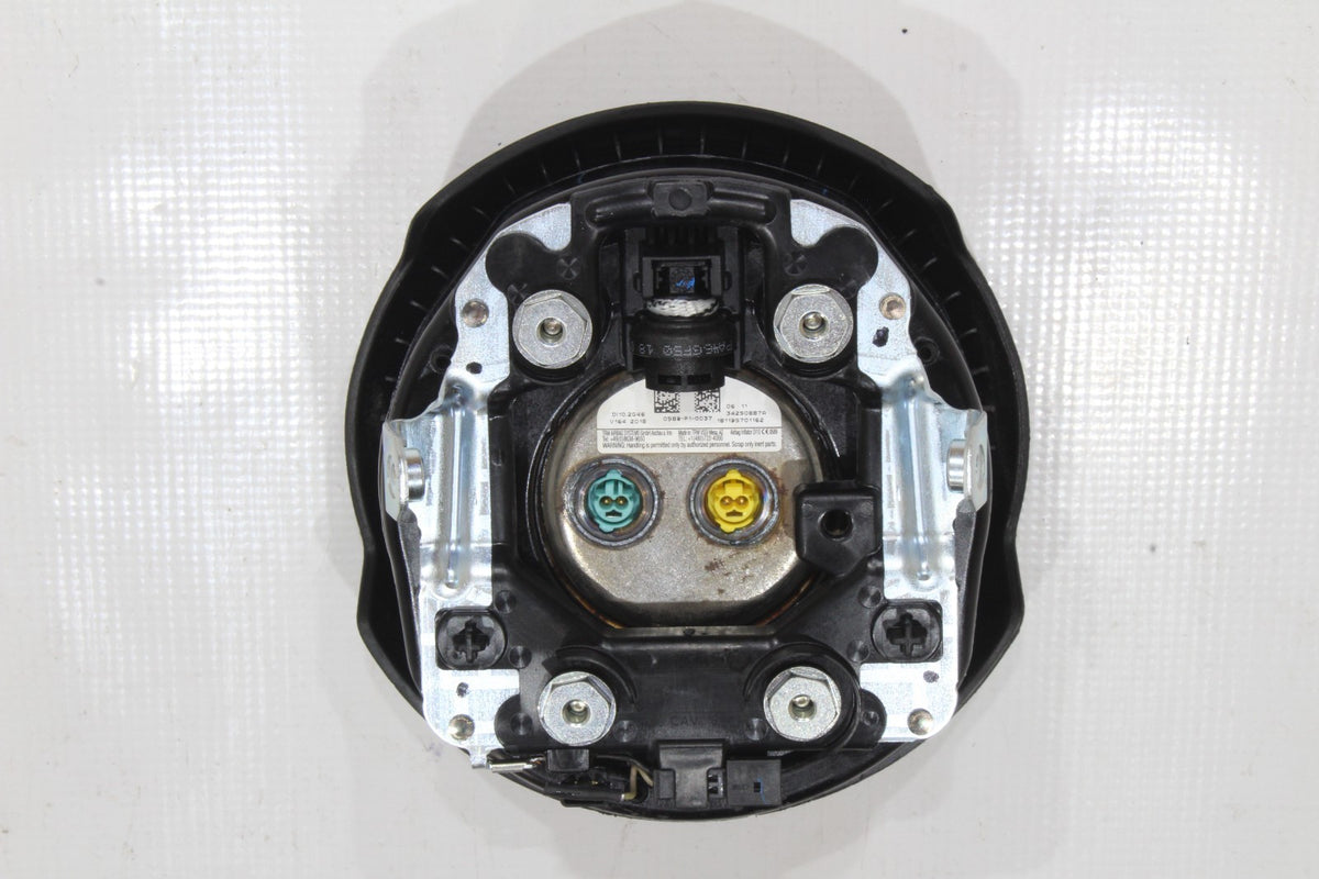 2019-2025 Jeep Wrangler Driver Wheel Airbag, Black, Genuine OEM, photo 2