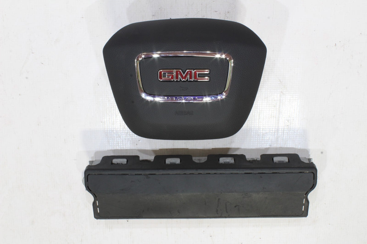 2019-2024 GMC Terrain Denali Driver Wheel and Driver Knee Airbag, Genuine OEM