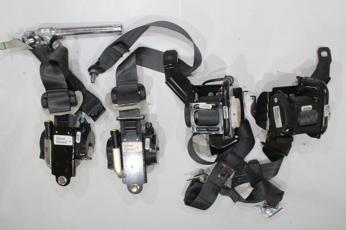 2020-2024 Subaru Legacy Front and Rear Seat Belt Set, Black, Genuine OEM, photo 2