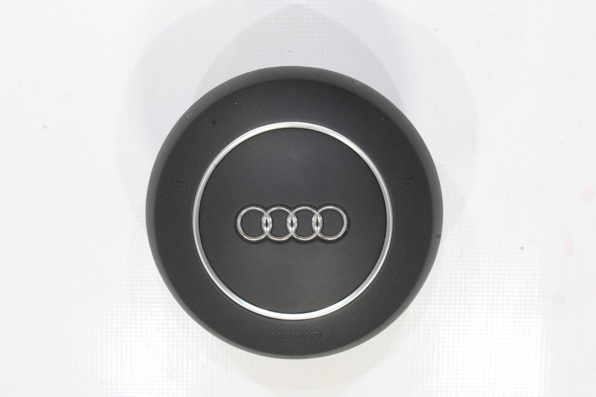 2004-2005 Audi A8 Driver Wheel Airbag, Black, Genuine OEM
