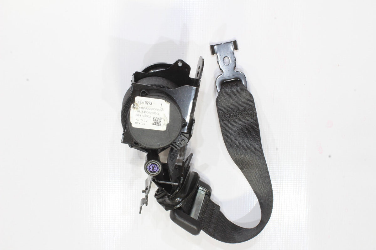 2012-2017 Chevrolet Traverse LH Seat Belt Pretensioner, Black, Genuine OEM, photo 2