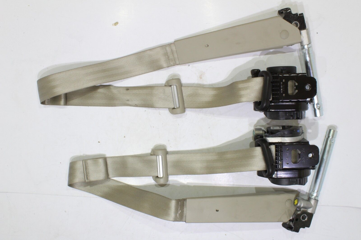 2013-2017 Ford Escape LH and RH Seat Belt Pretensioner Set, Gray, Genuine OEM