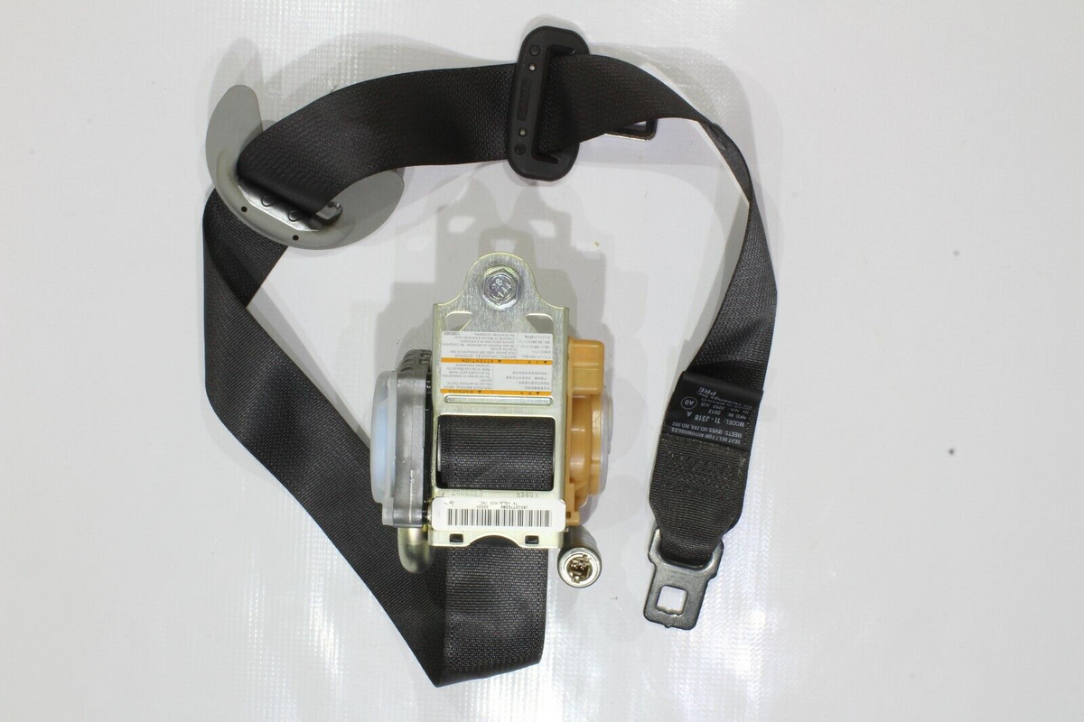 2014-2016 Acura MDX Base Black Passenger Seat Belt Pretensioner, Genuine OEM, photo 2