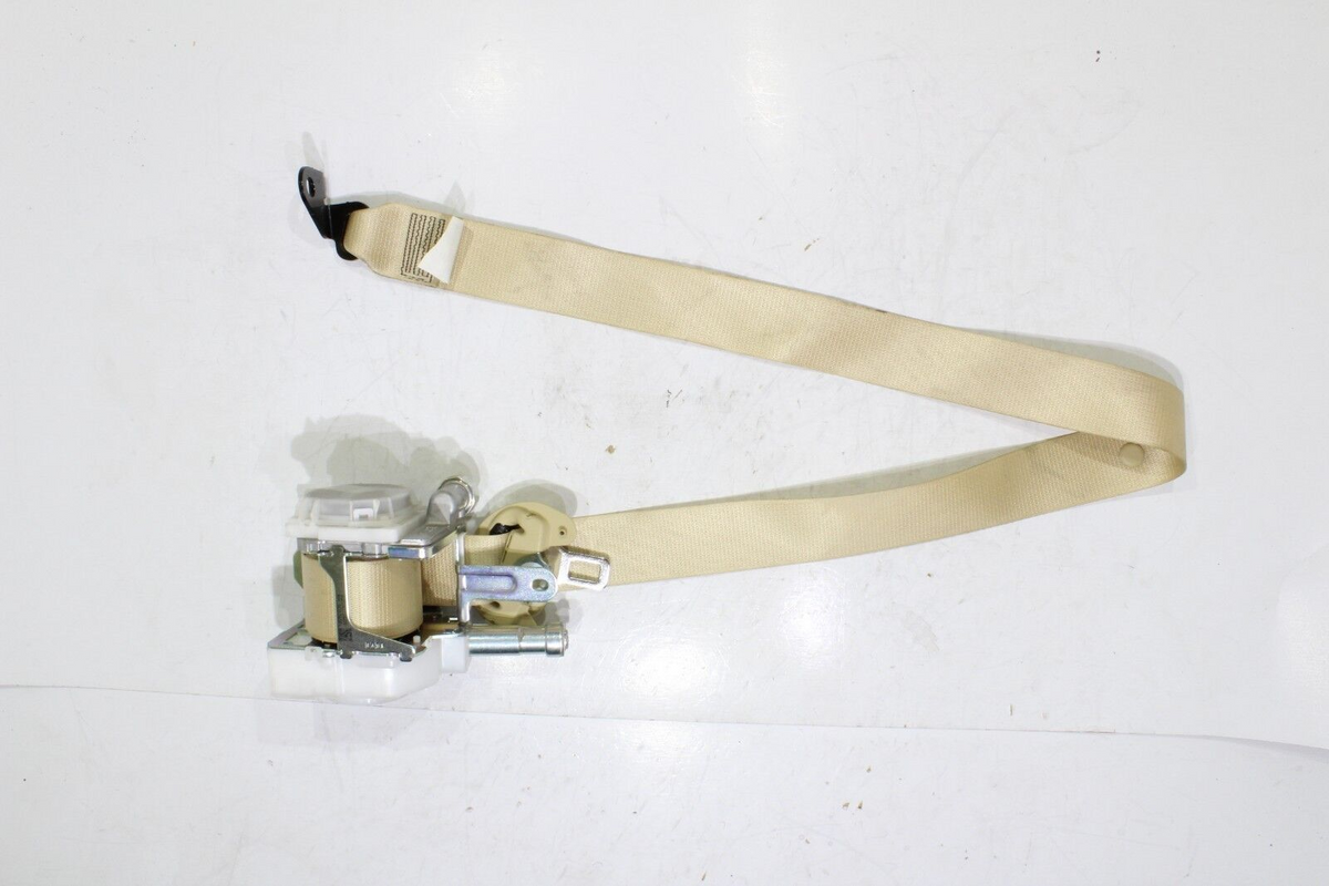 2014-2016 Toyota Highlander Passenger Seat Belt Pretensioner, Tan, Genuine OEM