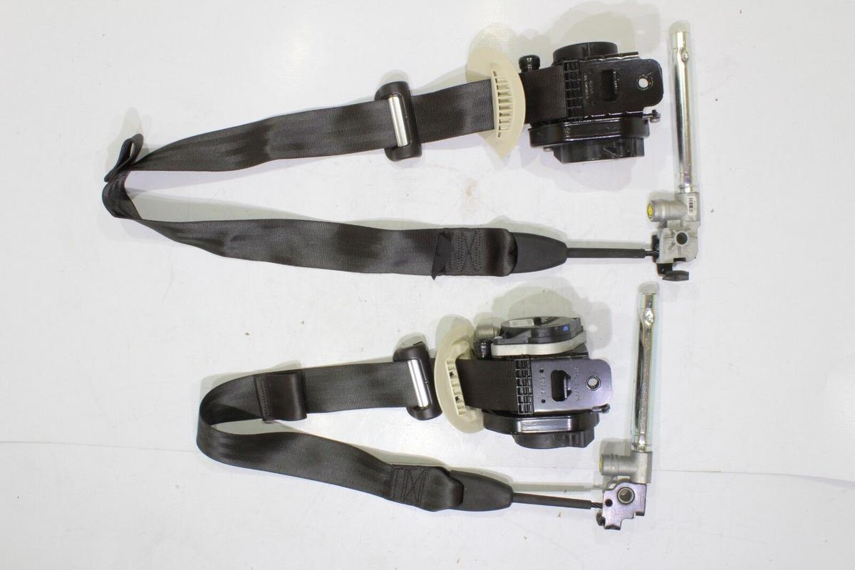 2015-2017 Lincoln MKC Seat Belt Pretensioner Set LH & RH, Dark Brown, Genuine OEM, photo 2