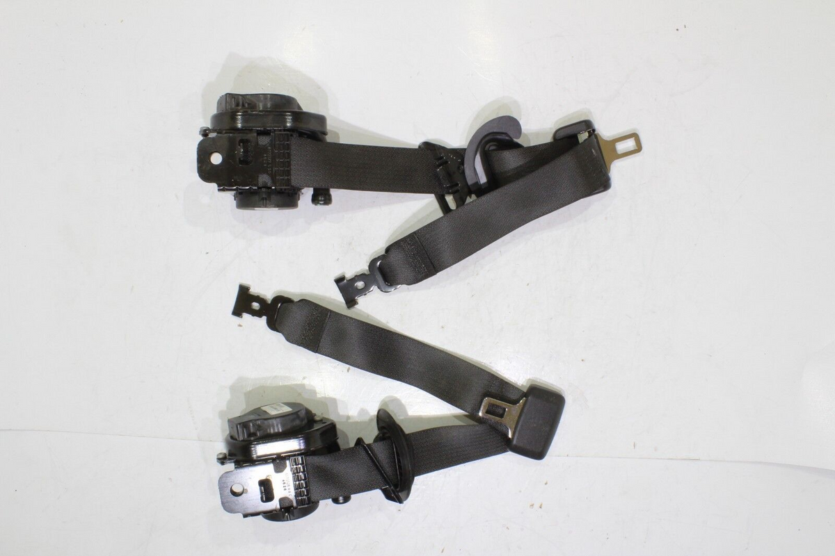 2016-2018 Chevrolet Sonic LH & RH Seat Belt Pretensioner Set, Black, Genuine OEM, photo 2