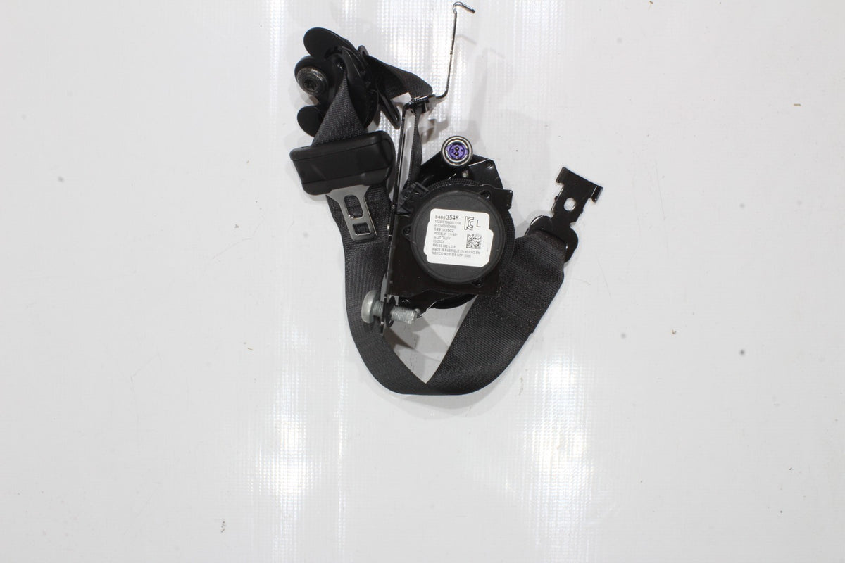 2017-2023 GMC Acadia Front Left Seat Belt, Black, Genuine OEM, photo 2