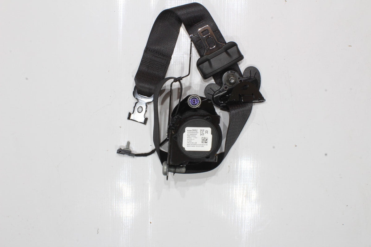 2017-2023 GMC Acadia Front Seat Belt RH Black, Genuine OEM