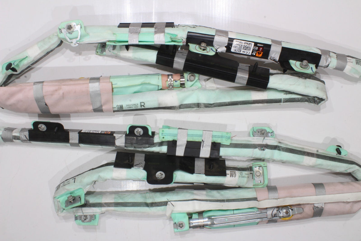 2018-2023 Chevrolet Bolt EV LH & RH Roof Curtain Airbag Set, Genuine OEM