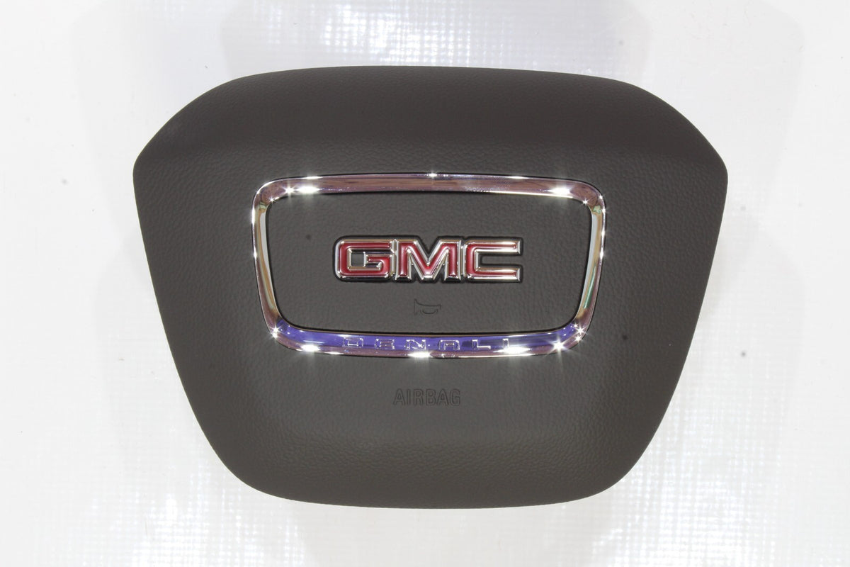 2019-2022 GMC Canyon Denali Driver Wheel Airbag, Brown, 3-Pin, Genuine OEM, photo 2