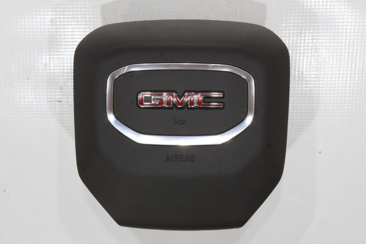 2019-2024 GMC Sierra 1500 Brown Driver Wheel Airbag, Genuine OEM, photo 2