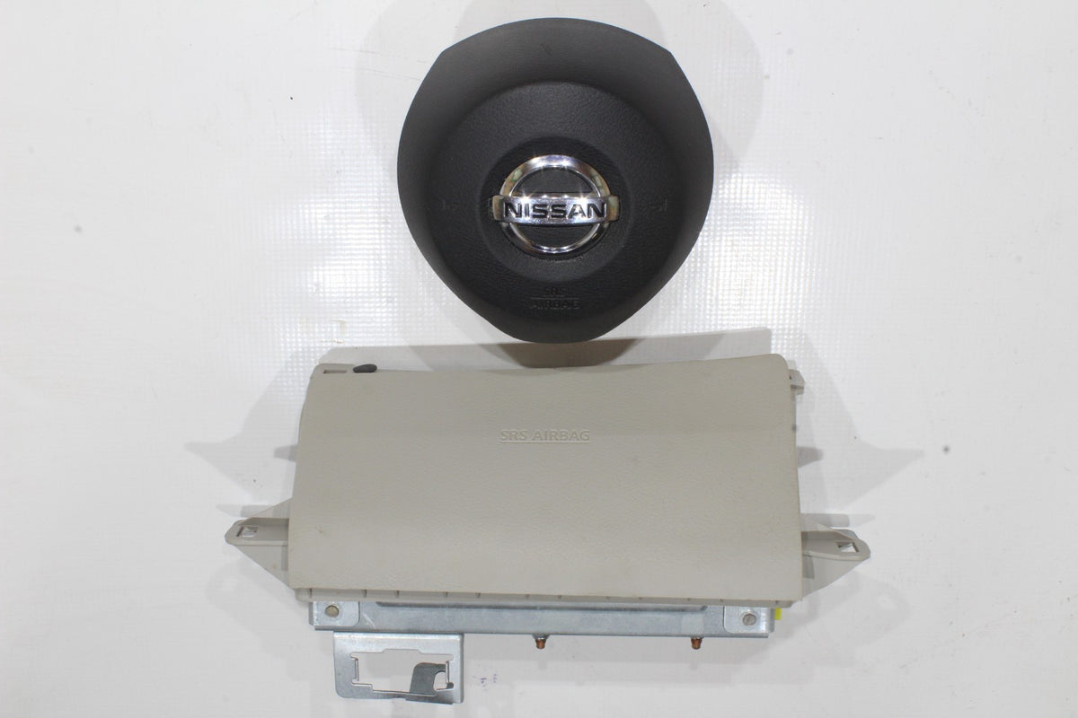 2019-2023 Nissan Altima Driver Wheel and Knee Airbag, Black, Genuine OEM