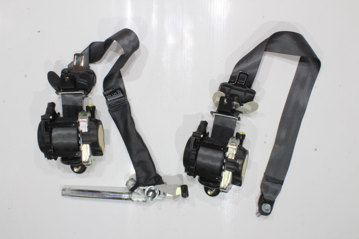 2020-2024 Subaru Legacy LH & RH Front Seat Belt Set, Black, Genuine OEM