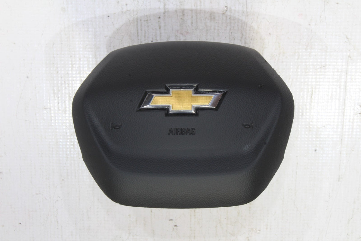 2024-2025 Chevrolet Traverse Driver Wheel Airbag, Black with Gold Emblem, Genuine OEM