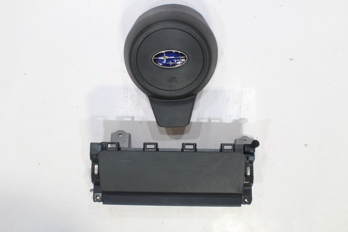 2024-2025 Subaru Crosstrek Driver Wheel and Knee Airbag Set, Genuine OEM