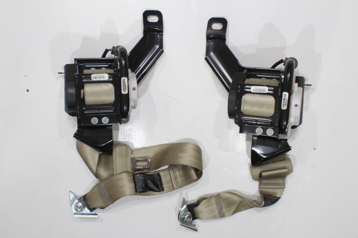 2024 Subaru Legacy Rear Driver and Passenger Seatbelt Set, Tan, Genuine OEM