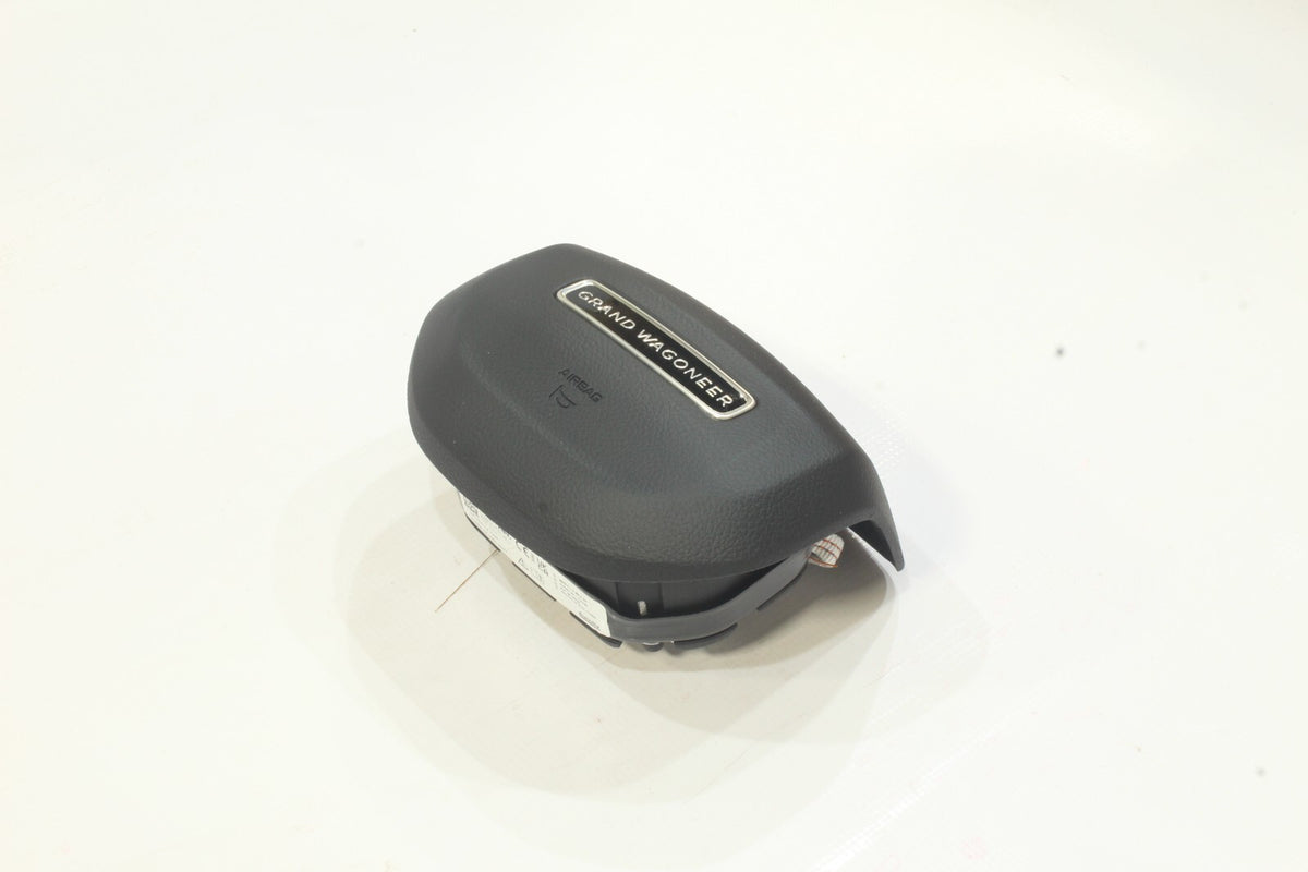 2022-2025 Jeep Grand Wagoneer Driver Side Steering Wheel Airbag, Black, Genuine OEM, photo 2